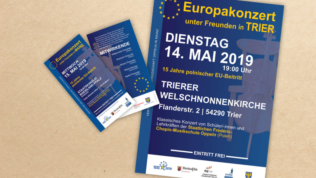 Printdesign Opolski Plante und Flyer