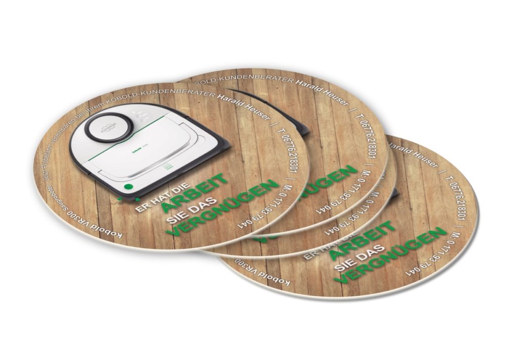 WEDOYU Printdesign Vorwerk Bierdeckel